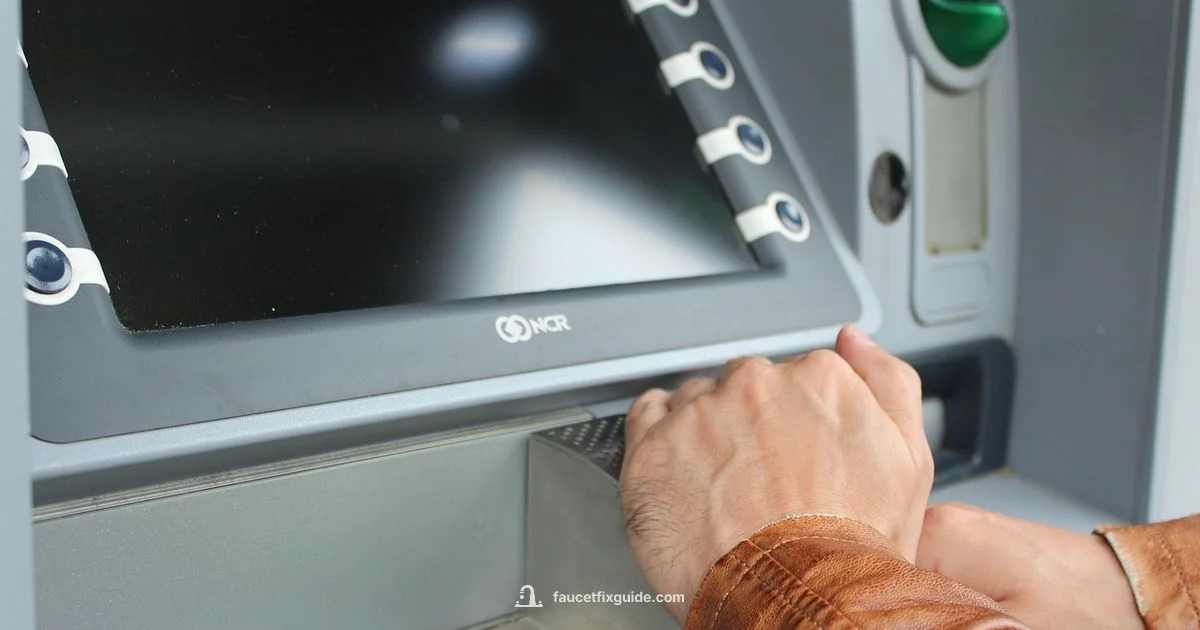 Tap to Pay at ATM - Faucet Fix Guide