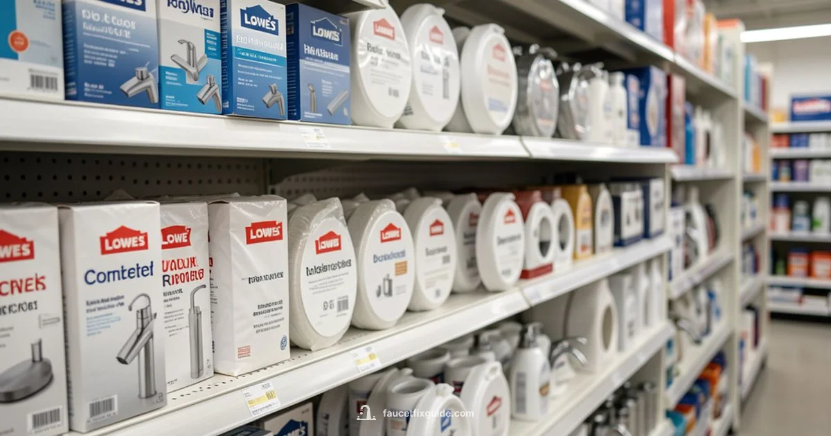 Faucet Covers at Lowe's - Faucet Fix Guide