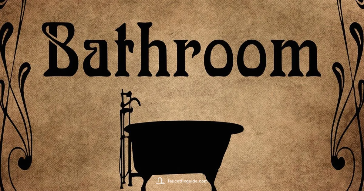 Bathroom Faucet Removal - Faucet Fix Guide