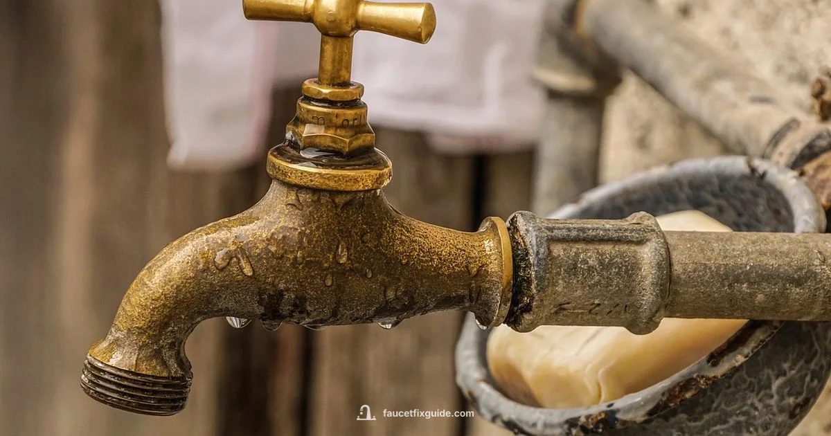 Aged Brass Faucet - Faucet Fix Guide