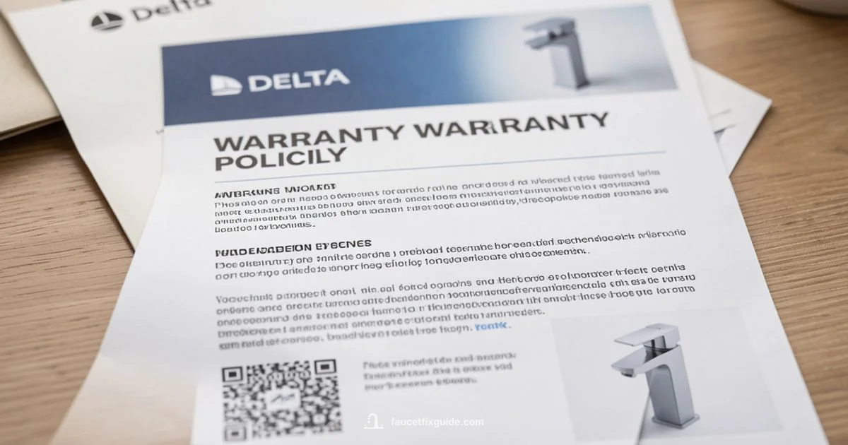 Delta Warranty Guide - Faucet Fix Guide