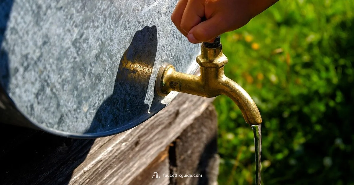Low-Flow Faucet - Faucet Fix Guide