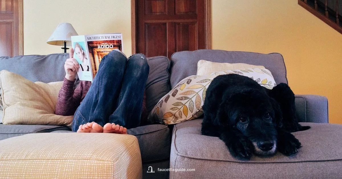 Safe Dog Handling - Faucet Fix Guide